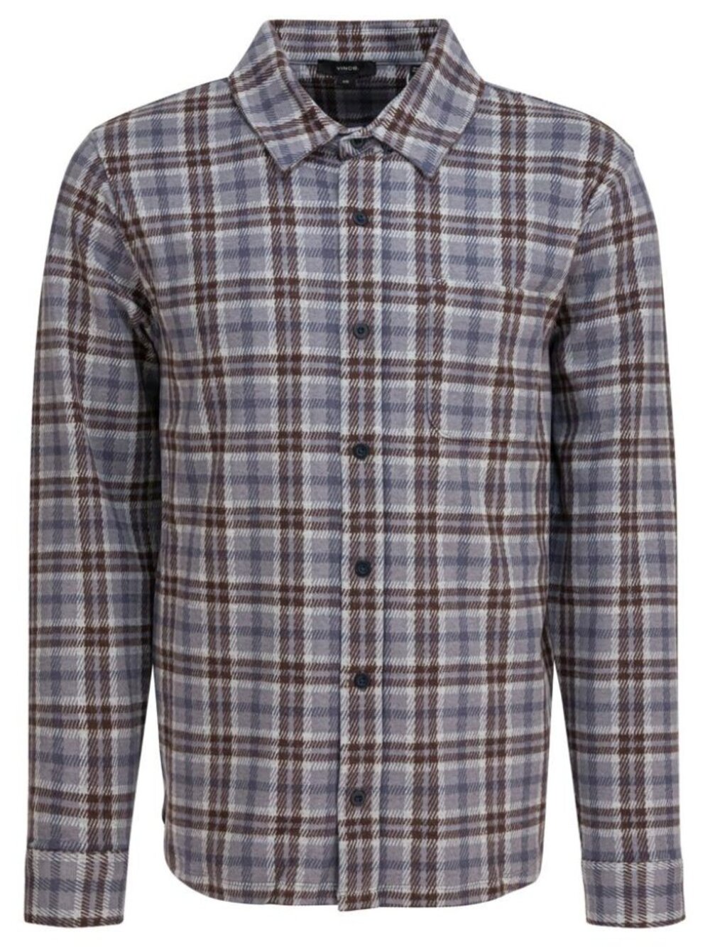 Vince Plaid Overshirt Jacket Tag Size M Men